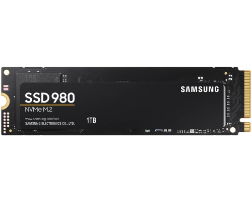 Накопитель SSD M.2 1000Gb PCI-E3.0x4 Samsung 980 MZ-V8V1T0BW NVMe, Write 3000MB/s, Read 3500MB/s, 600TBW