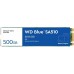 Накопитель SSD M.2 500Gb SATA III Western Digital Blue SA510 WDS500G3B0B, Write 530MB/s, Read 560MB/s, 200TBW