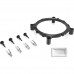 Кулер ID-Cooling SE-802-SD V3 Socket 115x/1200/1700/AM4, 23дБ, 80mm, 2200об/мин, 3 pin,  2 тепл.трубки, 95W