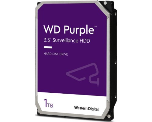 Винчестер 1000,0Gb SATAIII Western Digital PURPLE WD11PURZ 64Mb, адаптирован для систем видеонаблюдения
