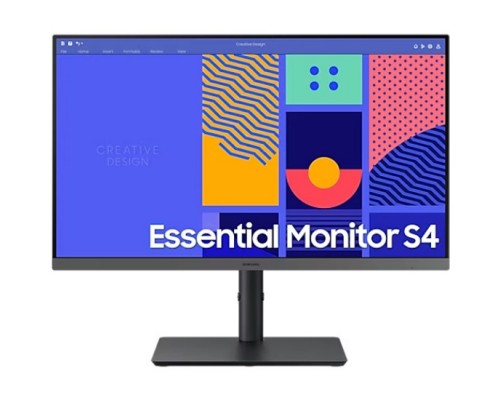 Монитор 23,8" Samsung LS24C430GAIXCI IPS LED 1920x1080 100Hz 16.7M 4ms (GTG) 250cd/m2 1000:1 178/178(CR=10) Pivot 1xHDMI 1xDP 1xD-Sub черный