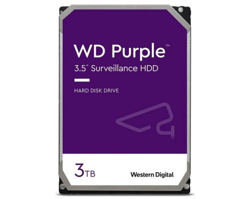 Винчестер 3000Gb SATA III Western Digital WD Purple WD33PURZ 5400rpm 256 Mb
