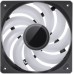 Вентилятор 120x120x25мм  JONSBO SL-120B Black, 1500rpm, 32dB, 4pin PWM, 3-pin 5V ARGB, черный