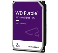 Винчестер 2000Gb SATAIII Western Digital Purple WD23PURZ 5400rpm 64Mb, адаптирован для систем видеонаблюдения