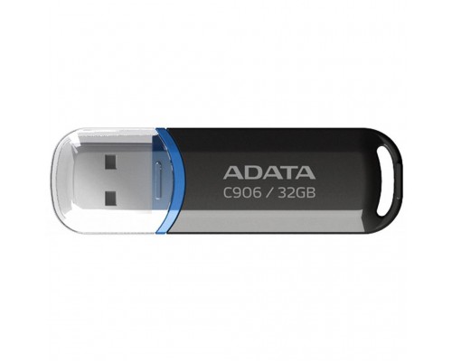Флеш драйв A-DATA 32Gb USB2.0 C906 Classic, черный, AC906-32G-RBK