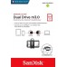 Флеш драйв SanDisk 64Gb USB3.0 Ultra Dual m3.0 SDDD3-064G-G46 USB OTG черный