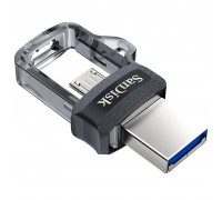 Флеш драйв SanDisk 64Gb USB3.0 Ultra Dual m3.0 SDDD3-064G-G46 USB OTG черный