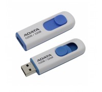 Флеш драйв A-DATA 32Gb USB2.0 C008 AC008-32G-RWE белый-синий