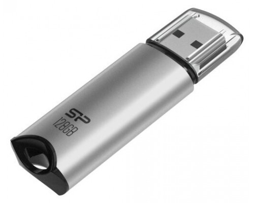 Флеш драйв Silicon Power 128Gb USB3.0 Marvel M02 SP128GBUF3M02V1S серебристый