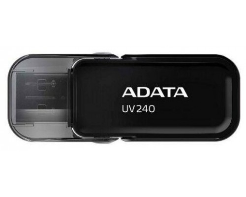Флеш драйв A-DATA 64Gb USB 2.0 UV240, черный, AUV240-64G-RBK
