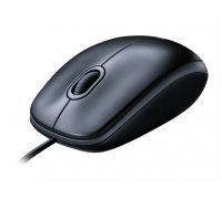 Мышь Logitech Mouse M100R оптическая 1000 dpi USB черный (910-005006)