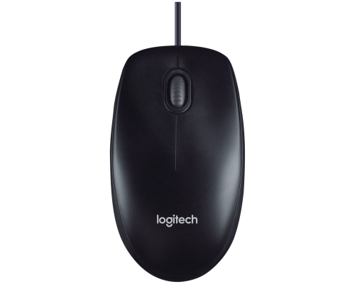 Мышь Logitech M90 оптическая 1000dpi USB серый (910-001795)