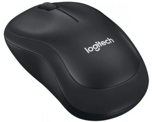 Мышь Logitech Wireless Mouse B220 Silent беспроводная оптическая 1000dpi USB черный (910-005553)