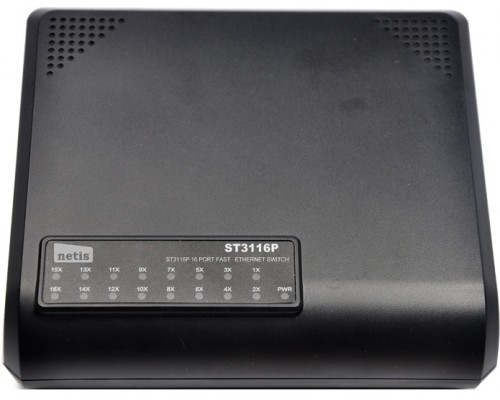 Коммутатор Netis ST3116P 16x100Mb неуправляемый