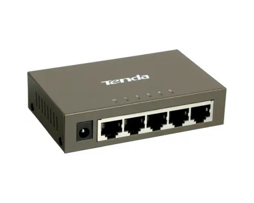 Коммутатор Tenda TEG1005D 5х10/100/1000Мбит/с, для монтажа в стойку