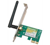 Адаптер Wi-Fi 802.11n TP-Link TL-WN781ND 150Мбит/с PCI-Ex1, внешняя антенна 1x2 dBi