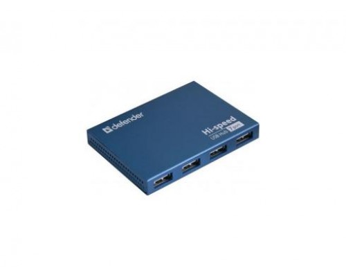Разветвитель USB 2.0 7port Defender Septima Slim (внешний, с блоком питания) Art.83505