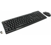 Клавиатура+мышь Oklick 230M, 2.4GHz, беспров. оптич. мышь 2кн+скр. 1000dpi, USB, черный