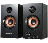 Актив. акуст. система 2.0 Defender Aurora S20 65419, 2х10Вт, корпус МДФ, черные