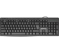 Клавиатура Defender Action HB-719 RU, USB, мультимедиа, черный (45719)