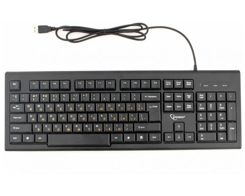 Клавиатура Gembird KB-8354U USB черный