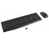 Клавиатура+мышь Smartbuy ONE SBC-207295AG-K беспроводная мультимедиа USB черный