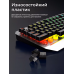 Клавиатура+мышь AULA T102 оптическая мышь 7200dpi 6кн+колесо-кнопка клавиатура с RGB-подсветкой символов и подставкой для телефона USB серебристый-черный