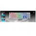 Клавиатура Defender Neros GK-147, игровая, радужная подсветка, USB, белый (45147)