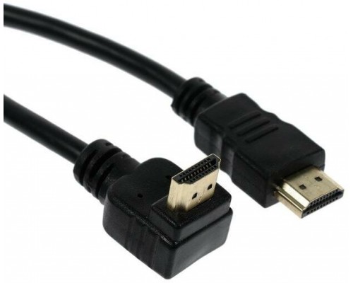 Кабель HDMI Exegate v1.4 19М/19М угловой разъем 3м