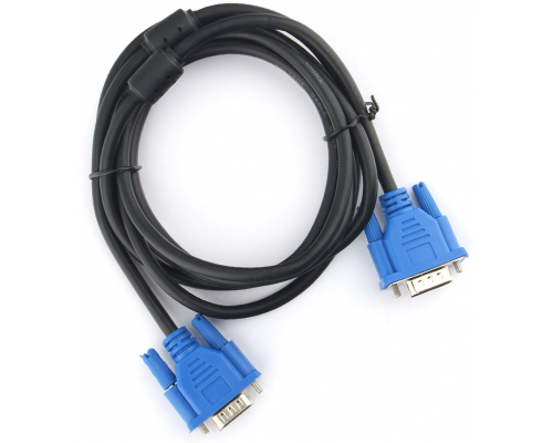 Кабель SVGA Gembird CC-PVGA-1.8M HD15M/HD15M, ф.кольца, 1.8м