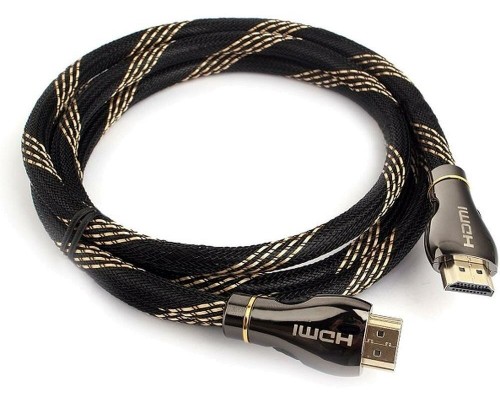 Кабель HDMI Cablexpert CCP-HDMI8K-1.5M v2.1 8K 19М/19М тканевая оплетка 1,5м