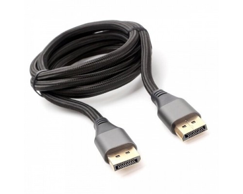 Кабель DisplayPort Cablexpert CC-DP8K-6 20M/20M v1.4, 8K, черный, 1.8м