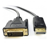 Кабель DisplayPort-DVI KS-453-1.8 20M/25M, черный, 1.8м
