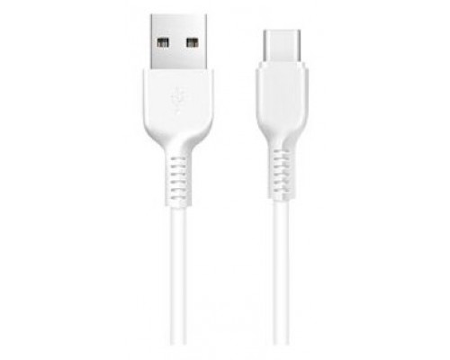 Кабель USB AM-Type-C Hoco X20 USB2.0, 3 A,  1м, белый