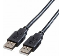 Кабель USB AM-AM KS-is KS-586B-2, USB2.0, черный, 1.8м