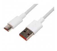 Кабель USB AM-Type-C Cablexpert CC-USB2-AMCM-66W-1M-W, 6А, 1м, QC3.0, медь, белый