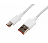 Кабель USB AM-Type-C Cablexpert CC-USB2-AMCM-66W-1.8M-W, 6А, 1,8м, QC3.0, медь, белый