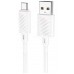 Кабель USB AM-Type-C Hoco X88 USB2.0, 3 A, 2м, белый