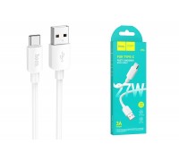 Кабель USB AM-Type-C Hoco X96 USB2.0, 3 A, 1м, белый