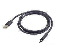 Кабель USB AM-Type-C Cablexpert CCP-USB2-AMCM-6, 1.8м, черный