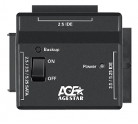 Адаптер HDD Agestar FUBCP2 SATA/IDE (2.5/3.5/5.25) HDD -> USB2.0 HDD, с блоком питания