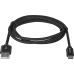 Кабель USB AM-Type-C Defender USB09-03T PRO, 2A, медь, тканевая оплетка 1м, черный