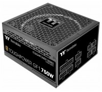 Блок питания Termaltake 750W Toughpower 750 TTP-750AH3FCG-B (ATX 12V 2.4, 80Plus Gold, отстегивающиеся кабели, APFC, вентилятор d140мм)