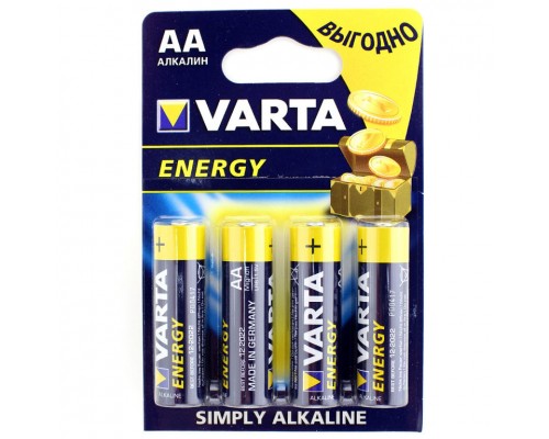 Элемент питания D Varta Energy LR20 MN1300 (1шт.)