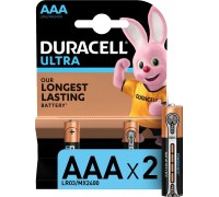 Элемент питания  AAA Duracell Ultra Power MX2400/LR03 2шт./уп. (1шт)