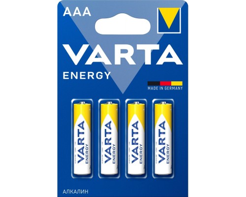Элемент питания  AAA Varta Energy Alkaline B4