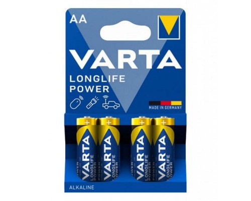 Элемент питания  AA Varta Longlife LR6-4BL (1 шт.)