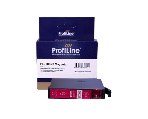 Картридж Profi Line Epson Stylus Photo R270/R390/RX590, Magenta (T0823)