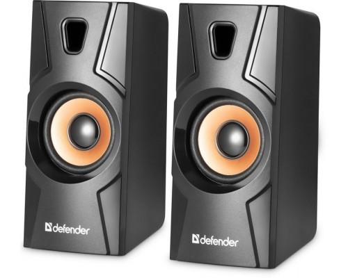 Актив. акуст. система 2.0 Defender Aurora S8 65408, 2х4Вт, USB-питание, черные